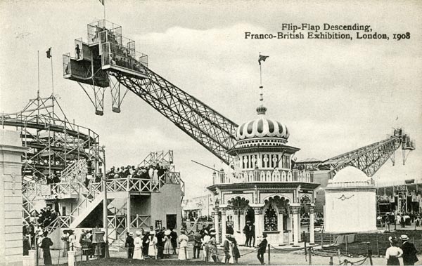 Franco-British Exhibition (1908) FlipFlap Descending FrancoBritish Exhibition London 1908